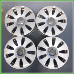 Cerchi in Lega Audi A4 8ED Avant 16 pollici 16 7.0J 5x112 ET42 4pz 4F0601025AJ8Z8 Originale Usato