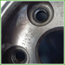 Cerchi in Lega Audi A4 8ED Avant 16 pollici 16 7.0J 5x112 ET42 4pz 4F0601025AJ8Z8 Originale Usato