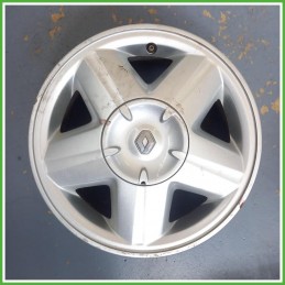 Cerchio Singolo in Lega Renault Kangoo 2 Serie 14 pollici 14 5.5J 4x100 ET36 1pz 8200200538 Originale Usato al pz