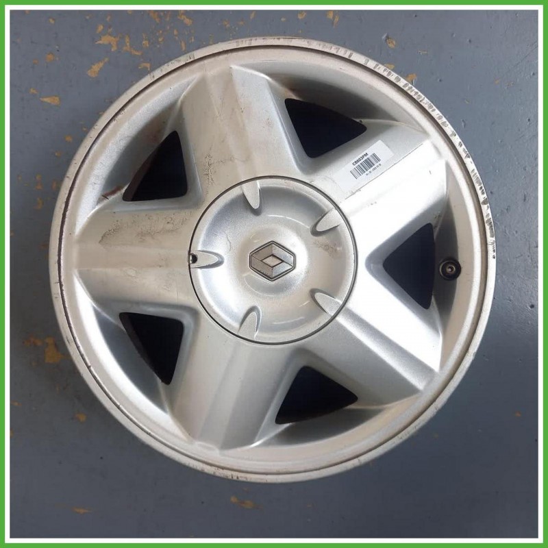 Cerchio Singolo in Lega Renault Kangoo 2 Serie 14 pollici 14 5.5J 4x100 ET36 1pz 8200200538 Originale Usato al pz