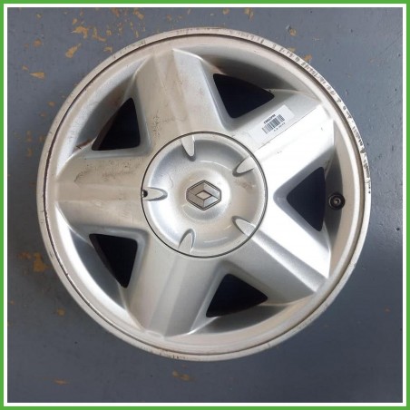 Cerchio Singolo in Lega Renault Kangoo 2 Serie 14 pollici 14 5.5J 4x100 ET36 1pz 8200200538 Originale Usato al pz