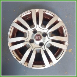 Cerchio Singolo in Lega Fiat Punto 3 Serie 15 pollici 15 6.0J 4x100 ET48 1pz 50529059 Originale Usato al pz