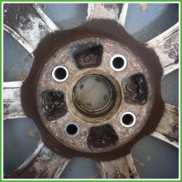 Cerchio Singolo in Lega Opel Corsa C 15 pollici 15 6.0J 4x100 ET49 1pz 90576858 Originale Usato al pz