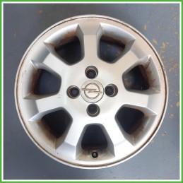 Cerchio Singolo in Lega Opel Corsa C 15 pollici 15 6.0J 4x100 ET49 1pz 90576858 Originale Usato al pz