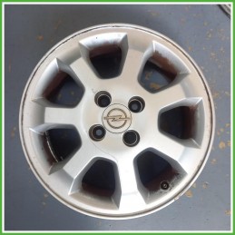 Cerchio Singolo in Lega Opel Corsa C 15 pollici 15 6.0J 4x100 ET49 1pz 90576858 Originale Usato al pz