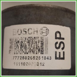 Centralina ABS Modulo Pompa Bosch 0265951740 71751083 Fiat Bravo 2 Serie 2010-2014 Originale Usato