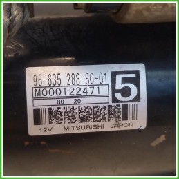 Motorino Avviamento Mitsubishi M000T22471 Peugeot 3008 1 Serie 5802Z8 2009-2013