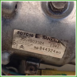 Compressore Clima AC Aria Condizionata Sanden SD7C16 Peugeot 3008 1 Serie 9825868180 2009-2013