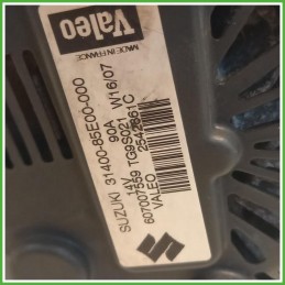 Alternatore Valeo TG9S021 Suzuki Swift 4 Serie 3140085E00000 2005-2011