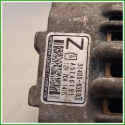 Alternatore Mitsubishi A5TA6191 Suzuki Wagon R 2 Serie 3140083E00000 2000-2003