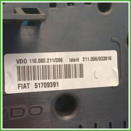 Quadro Strumenti Vdo 110080211006 Lancia Ypsilon 1 Serie 1.2 51712351 2003-2006