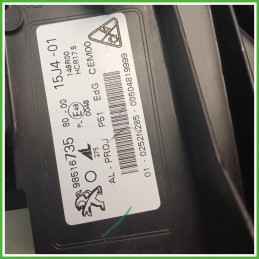 Faro Fanale Proiettore Destro DX Automotive Lighting 0252N285 Peugeot 308 3 Serie 2021 9839286180 Originale Usato