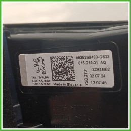 Fanale Fanalino Sinistro SX Hella 015.019.01AQ Peugeot 308 3 Serie 2021 9835299480 Originale Usato