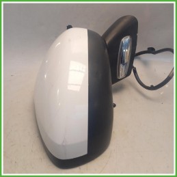 Specchio Specchietto Retrovisore Destro DX Bianco Citroen C3 2 Serie 2013-2016 Ficosa Ficomirrors Originale Usato