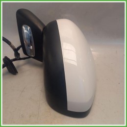 Specchio Specchietto Retrovisore Sinistro SX Bianco Citroen C3 2 Serie 2013-2016 Ficosa Ficomirrors Originale Usato