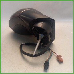 Specchio Specchietto Retrovisore Sinistro SX Bronzo Peugeot 3008 2 Serie 2016-2020 Ficosa Ficomirrors Originale Usato