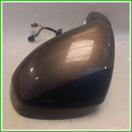 Specchio Specchietto Retrovisore Sinistro SX Bronzo Peugeot 3008 2 Serie 2016-2020 Ficosa Ficomirrors Originale Usato