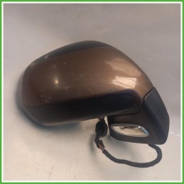 Specchio Specchietto Retrovisore Destro DX Bronzo Peugeot 3008 2 Serie 2016-2020 Ficosa Ficomirrors Originale Usato