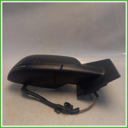 Specchio Specchietto Retrovisore Destro DX Nero Volkswagen Polo 4 Serie 2003-2005 Ficosa Ficomirrors Originale Usato