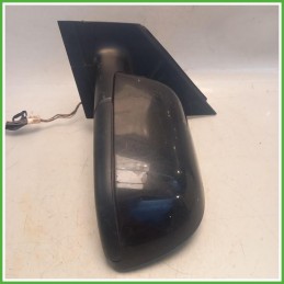 Specchio Specchietto Retrovisore Sinistro SX Nero Volkswagen Polo 4 Serie 2003-2005 Ficosa Ficomirrors Originale Usato