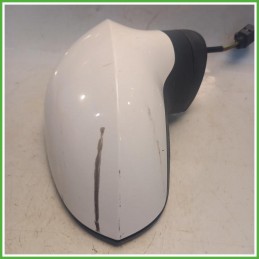 Specchio Specchietto Retrovisore Destro DX Bianco Seat Leon 1P1 2005-2010 Ficosa Ficomirrors Originale Usato