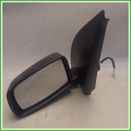 Specchio Specchietto Retrovisore Sinistro SX Nero Fiat Panda 2 Serie 2003-2009 Ficosa Ficomirrors Originale Usato