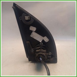 Specchio Specchietto Retrovisore Sinistro SX Nero Fiat Panda 2 Serie 2003-2009 Ficosa Ficomirrors Originale Usato