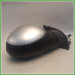 Specchio Specchietto Retrovisore Destro DX Grigio Citroen C3 1 Serie 2005-2009 Schefenacker Originale Usato