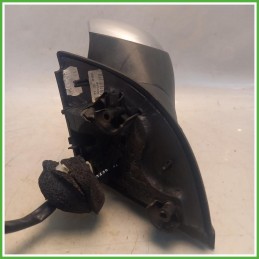 Specchio Specchietto Retrovisore Sinistro SX Grigio Citroen C3 1 Serie 2005-2009  Originale Usato
