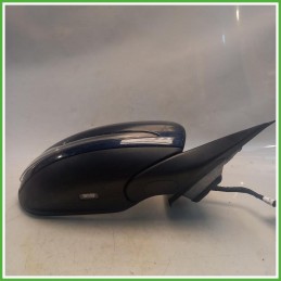 Specchio Specchietto Retrovisore Destro DX Blu Mercedes Classe C S205 SW 2014-2018 Magna 396547 Originale Usato