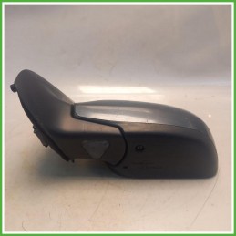 Specchio Specchietto Retrovisore Sinistro SX Grigio Scuro Mazda 2 1 Serie 2003-2007 Ficosa Ficomirrors Originale Usato