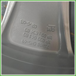 Cerchio Singolo in Lega Opel Crossland X 18 pollici 18 7.5J 5x108 ET49 1pz 13469368 Originale Usato al pz