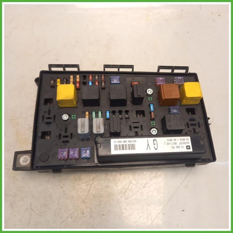Body Computer Centralina Modulo BCM BSI Hella 5DK008668-14 Opel Astra H 1.6 16v. 93182631 Benzina 2007-2009