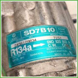 Compressore Clima AC Aria Condizionata Sanden SD7B10 Seat Arosa 6H1 6N0820803A 1997-1999