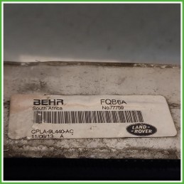 Radiatore Intercooler  Land Rover Range Rover Sport 3 Serie 3.0 TD 24v. LR062405 306DT 2013-2017