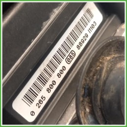 Centralina ABS Modulo Pompa Bosch 0265800800 71749879 Fiat 500 2 Serie 2007-2012 Originale Usato