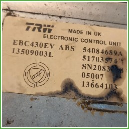 Centralina ABS Modulo Pompa Trw EBC430EV 71712392 Lancia Lybra SW 2000-2005 Originale Usato