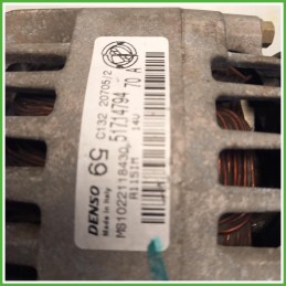Alternatore Denso MS1022118430 Fiat Panda 2 Serie 51714794 2003-2009