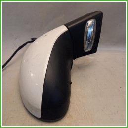 Specchio Specchietto Retrovisore Destro DX Bianco Peugeot 207 Van 2006-2012 Ficosa Ficomirrors Originale Usato
