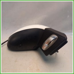 Specchio Specchietto Retrovisore Destro DX Bianco Peugeot 207 Van 2006-2012 Ficosa Ficomirrors Originale Usato