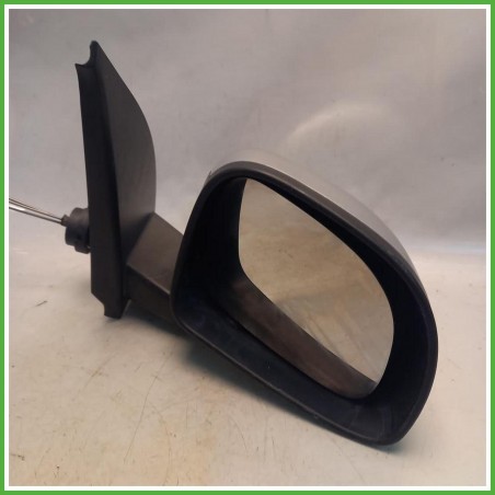 Specchio Specchietto Retrovisore Destro DX Grigio Fiat Panda 2 Serie 2010-2011 Ficosa Ficomirrors Originale Usato
