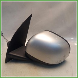 Specchio Specchietto Retrovisore Sinistro SX Grigio Fiat Panda 2 Serie 2010-2011 Ficosa Ficomirrors Originale Usato