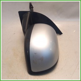 Specchio Specchietto Retrovisore Sinistro SX Grigio Fiat Panda 2 Serie 2010-2011 Ficosa Ficomirrors Originale Usato