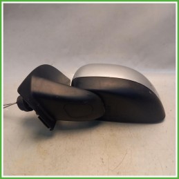 Specchio Specchietto Retrovisore Sinistro SX Grigio Fiat Panda 2 Serie 2010-2011 Ficosa Ficomirrors Originale Usato