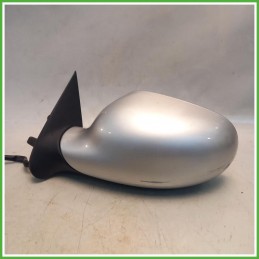 Specchio Specchietto Retrovisore Sinistro SX Grigio Lancia Lybra SW 2000-2005 Magneti Marelli Originale Usato