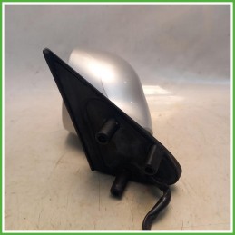 Specchio Specchietto Retrovisore Sinistro SX Grigio Lancia Lybra SW 2000-2005 Magneti Marelli Originale Usato