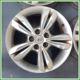 Cerchi in Lega Hyundai ix35 17 pollici 17 6.5J 5x114.3 ET48 4pz 529102S210 Originale Usato