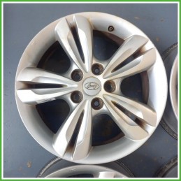 Cerchi in Lega Hyundai ix35 17 pollici 17 6.5J 5x114.3 ET48 4pz 529102S210 Originale Usato