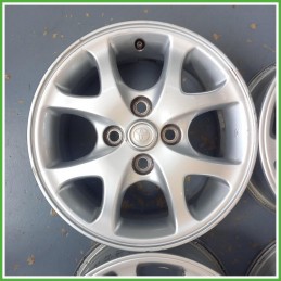 Cerchi in Lega Toyota Yaris France 1 Serie 14 pollici 14 5.5J 4x100 ET45 4pz 426110D030 Originale Usato