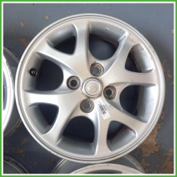 Cerchi in Lega Toyota Yaris France 1 Serie 14 pollici 14 5.5J 4x100 ET45 4pz 426110D030 Originale Usato